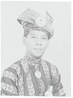 Malaysia Prints: Portrait of Sultan Abdul Halim Badlishah