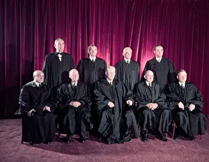 Robert Houghwout Jackson Prints: Portrait of Supreme Court Justices in Judges Robes