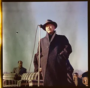 Portrait of Syngman Rhee of Korea in Seoul