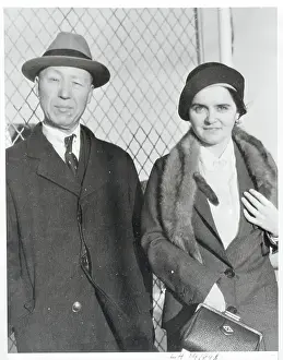Portrait of Syngman Rhee with His Wife Franziska