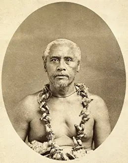 Portrait of Tamasese of Samoa
