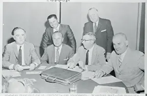 Portrait of Teamsters Union Officials