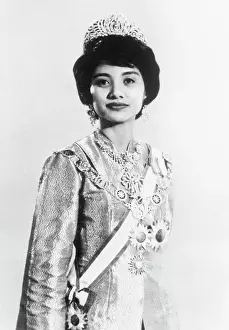 Malaysia Prints: Portrait of Tengku Intan Zaharah