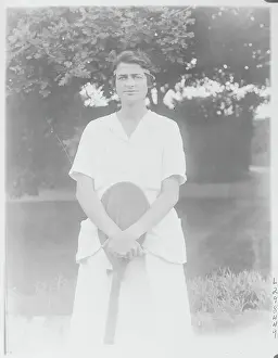 Portrait of Tennis Professional Eleanor Kenney