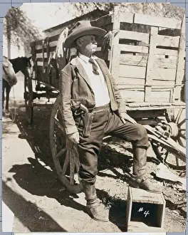 Herd Prints: Portrait Of Texas Cattleman, Hiram Craig