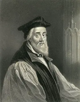 Portrait of Thomas Cranmer (1489-1556), English Prelate and Reformer