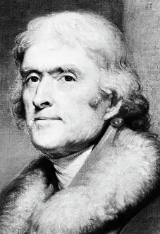 Full Face Prints: Portrait of Thomas Jefferson