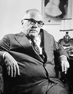 Novelist Prints: Portrait of Thornton Wilder