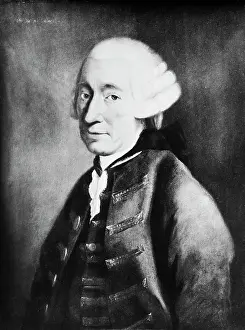 Novelist Prints: Portrait of Tobias George Smollett