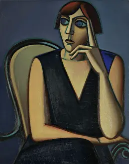 Painter Prints: Portrait Of Tusnelda Sanders