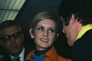 Portrait of Twiggy and Justin de Villaneuve