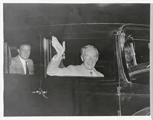 Poughkeepsie Prints: Portrait of Upton Sinclair in Car