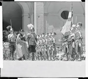 Portrait of Vatican's Swiss Guards