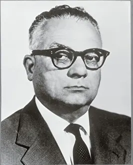 Portrait of Venezuelan's President Romulo Betancourt