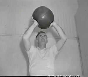 Portrait of Vice President Henry A. Wallace with Ball Overhead