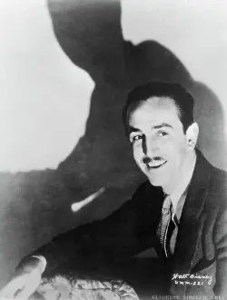 Portrait of Walt Disney