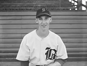 Great Prints: Portrait Of Warren Spahn In Uniform