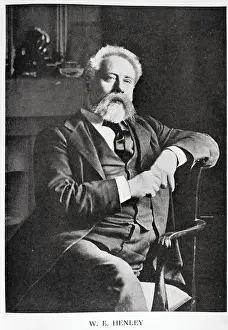 Editor Prints: Portrait of William E. Henley