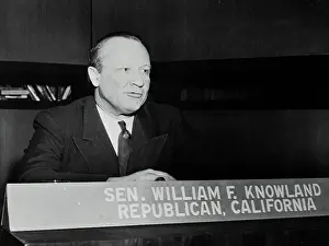 Knowland Prints: Portrait of William F Knowland
