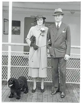 Portrait of William H Vanderbilt with His Wife