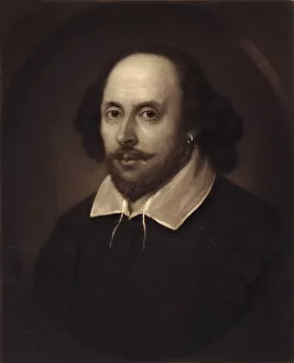 Images Dated 10th October 2014: Portrait of William Shakespeare