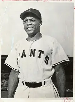 Trenton Prints: Portrait of Willie Mays