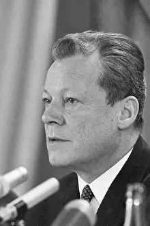 Portrait of Willy Brandt