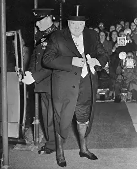 Portrait of Winston Churchill