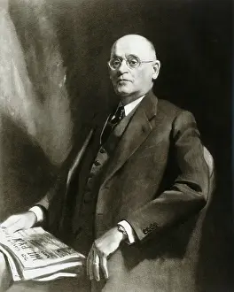 Kellogg Prints: Portrait of W.K. Kellogg