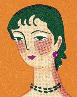 Blush Prints: Portrait of a Woman