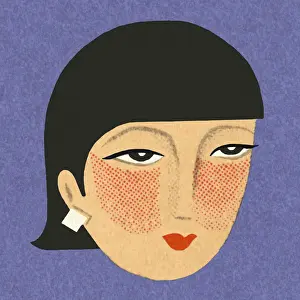 Blush Prints: Portrait of a Woman