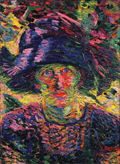 Boccioni Prints: Portrait Of A Woman