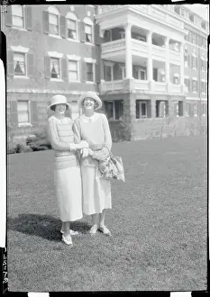 Bath County Prints: Portrait of Two Women
