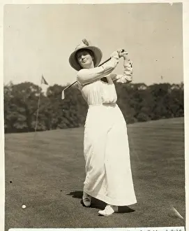 Glen Cove Prints: Portrait Of Women'S Golf Champion