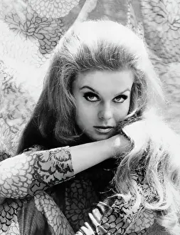Portrait of a Young Ann-Margret with Long Hair