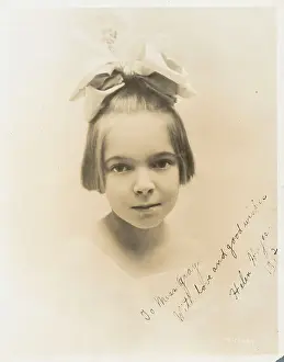 Portrait of a Young Helen Hayes