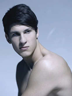 Cold Temperature Collection: Portrait of a young man, cool tone