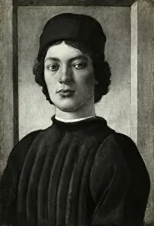 Portrait of Young Man by Sandro Botticelli