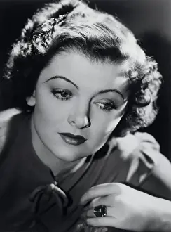 Portrait Of A Young Myrna Loy