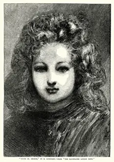 Religious Saint Prints: Portrait of the Young St George