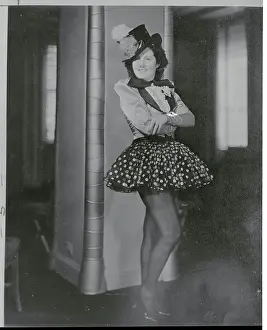 Portrait of Ziegfeld Dancer Helen Gates