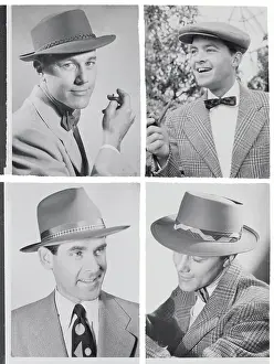 Portraits of Men Wearing Hats