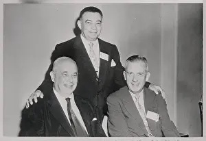 Portraits of Samuel Leibwitz, Edward Silvers, and Miles McDonald