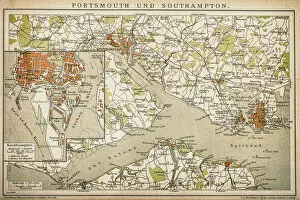 Hampshire England Collection: Portsmouth and Southampton