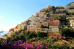 Images Dated 22nd November 2014: Positano (Unesco world heritage), on the Amalfi coast, Italy