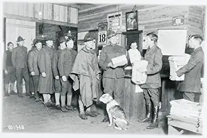 Post Office at Army Camp