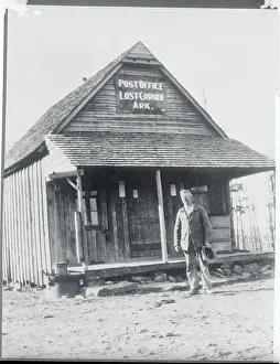 Arkansas Prints: Post Office in Lost Corner, Arkansas