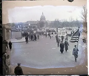 Post Office Prints: Post Office Workers Walk in DC