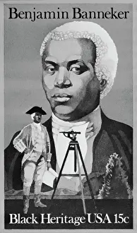Postage Stamp of Benjamin Banneker