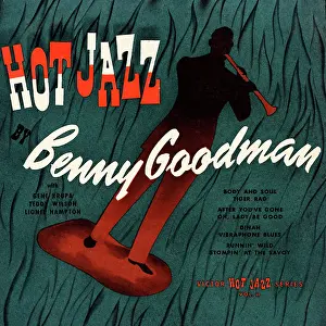 Poster For Benny Goodman's Hot Jazz Album